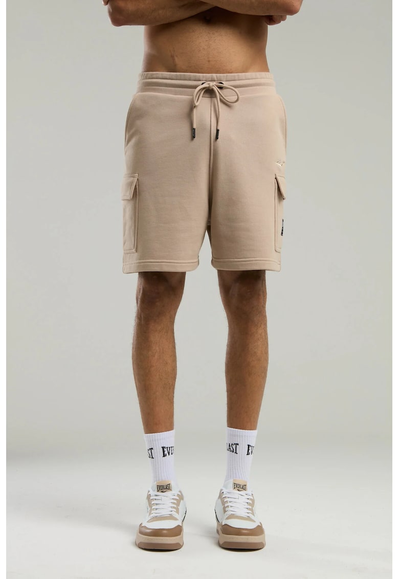Pantaloni scurti cargo cu snur - Bej