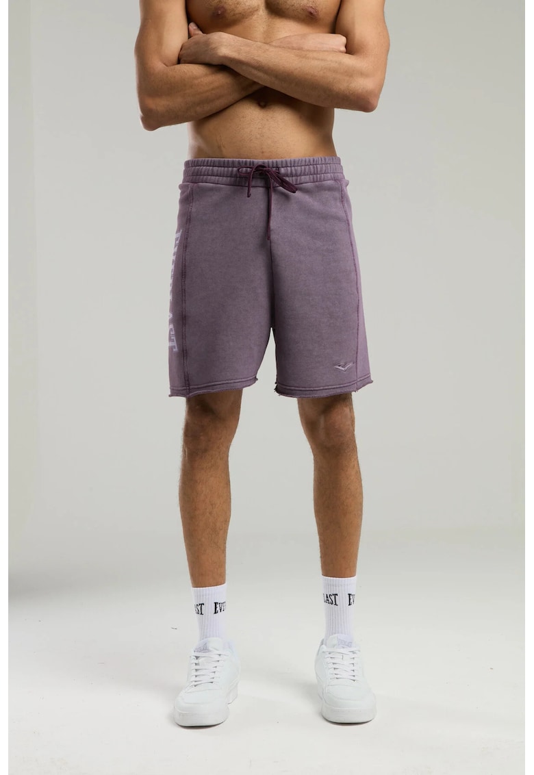Pantaloni scurti din amestec de bumbac - Mov - Mov