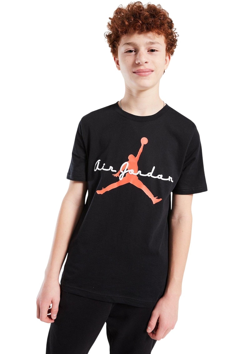 Tricou Flight Essentials Script 60372 - Negru