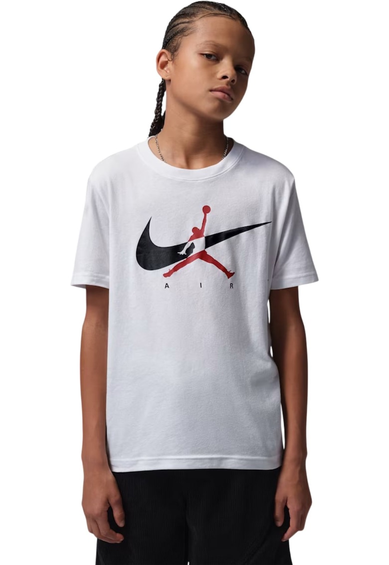 Tricou Jumpman Swoosh Intersectio 60348 - Alb