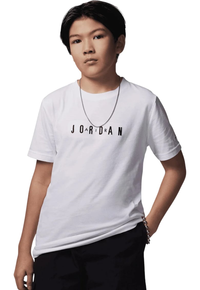 Tricou Wordmark EMB 60340 - Alb
