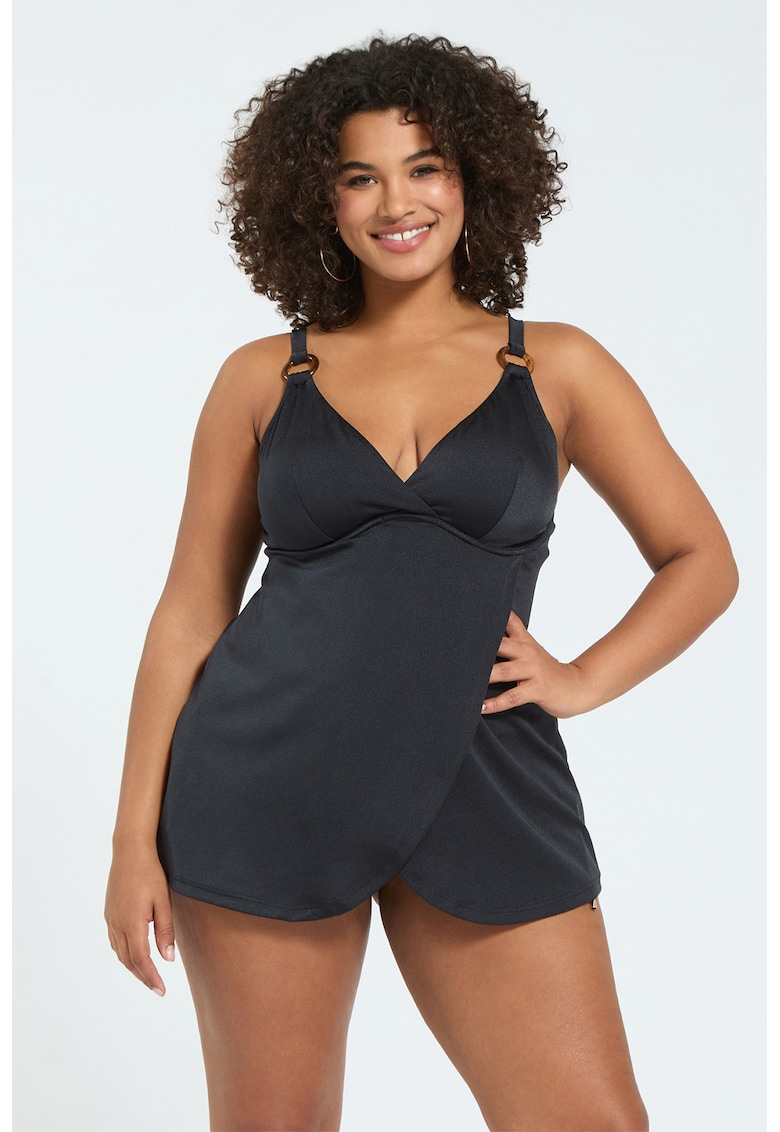 Rochie uni - Negru