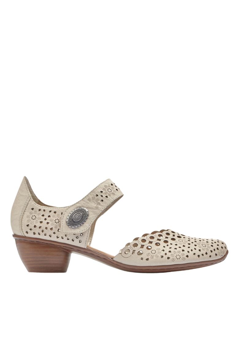 Pantofi casual - dama - ANTISTRESS - 43753-61 bej - piele naturala