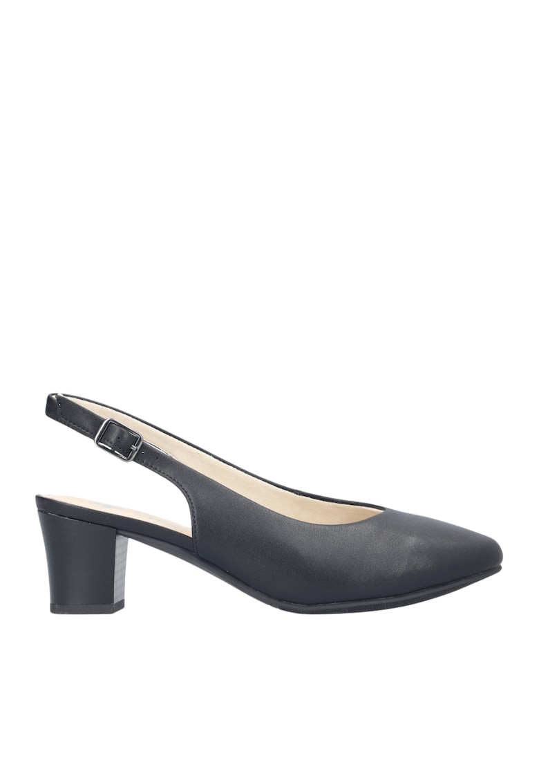 Pantofi casual - dama - ANTISTRESS - 44651-00 negru - piele naturala - Negru