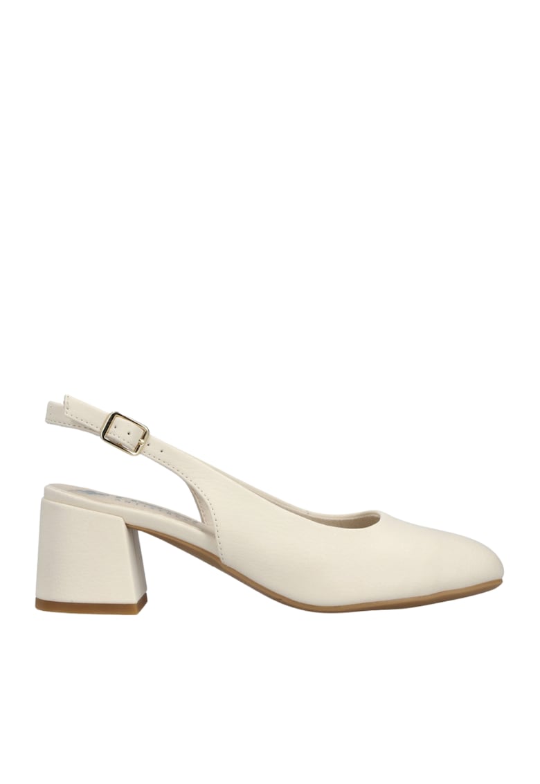 Pantofi casual - dama - ANTISTRESS - 44751-61 crem - piele ecologica - Crem