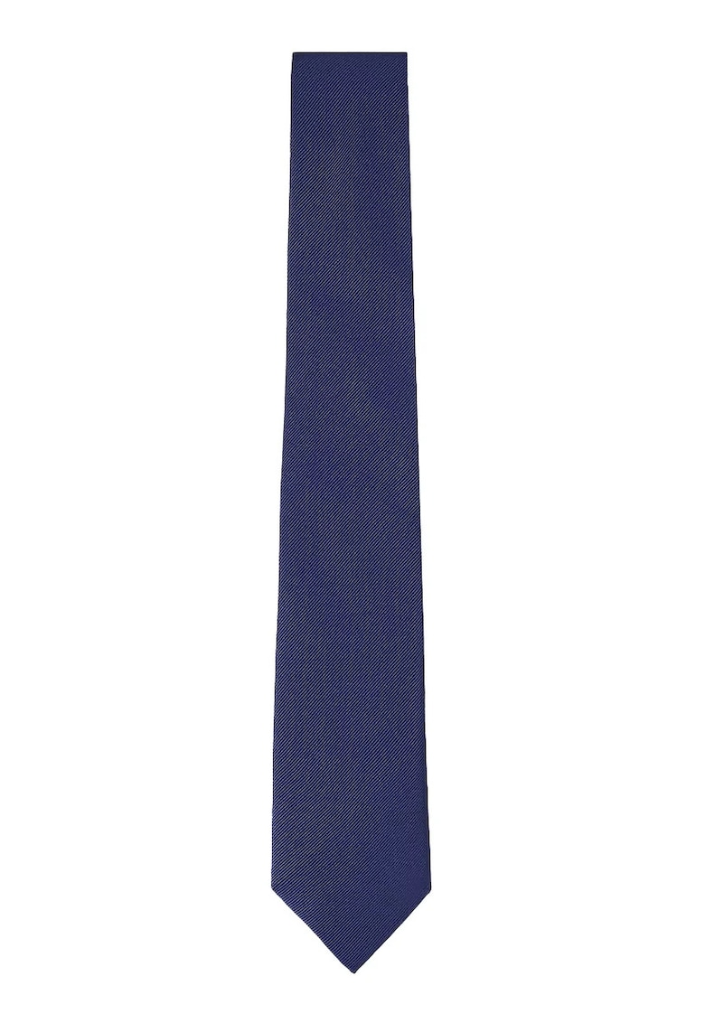 Cravata de mătase bleumarin - 7cm