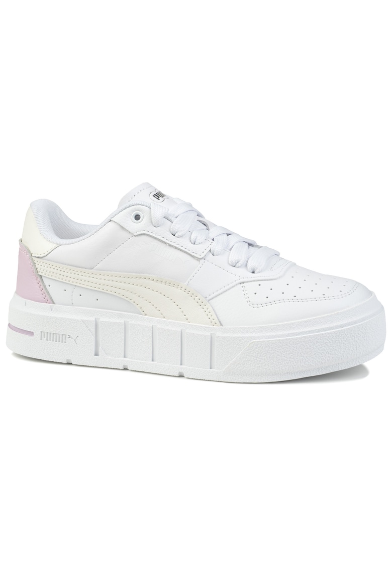 Pantofi sport dama Cali - piele naturala - alb - stil clasic - confortabili