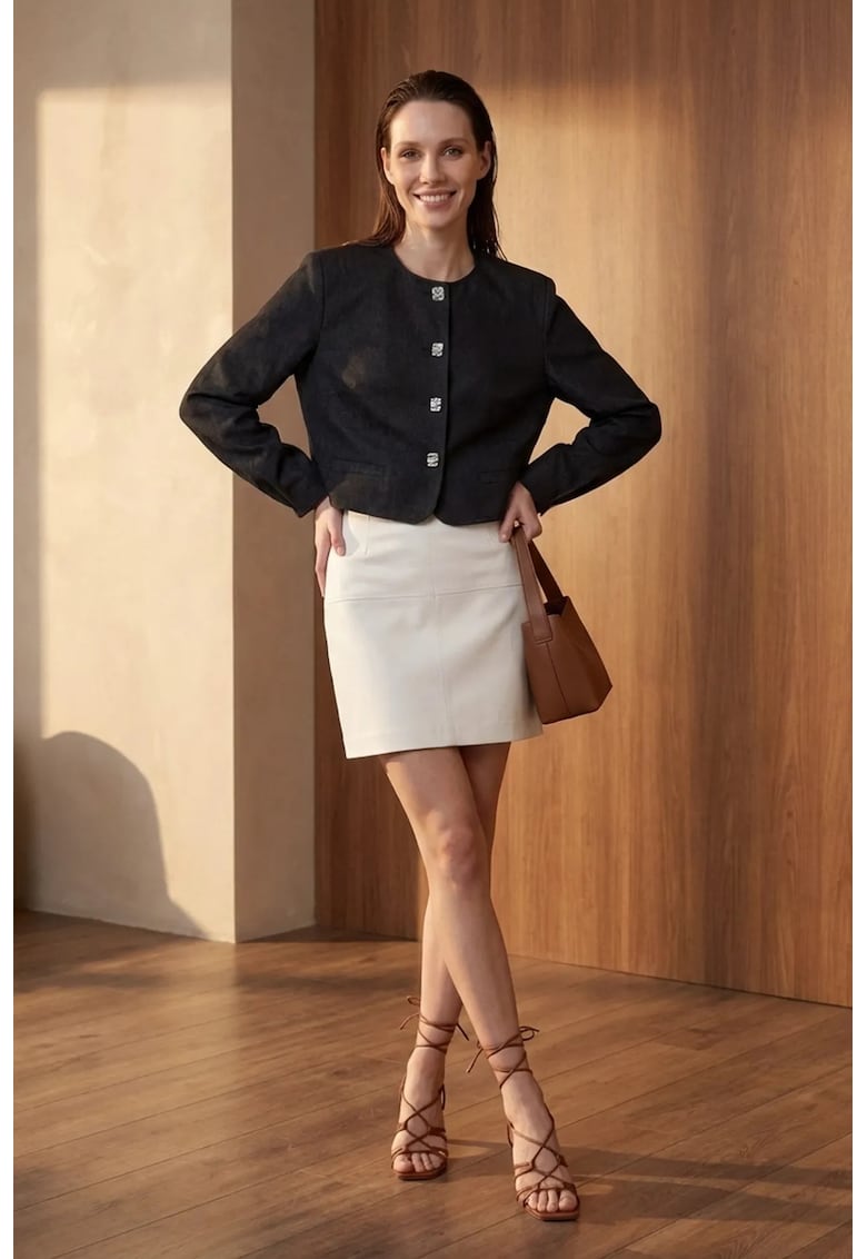 Sacou dama negru - Negru