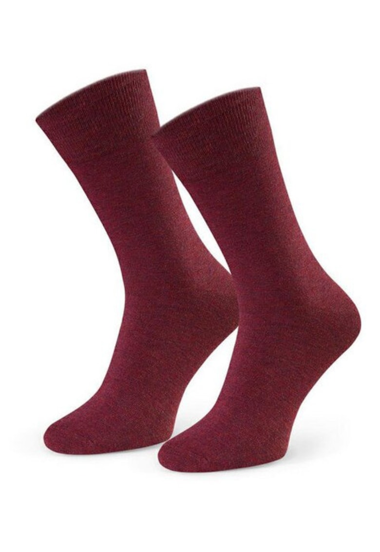 Sosete cu casmir S083 - Visiniu
