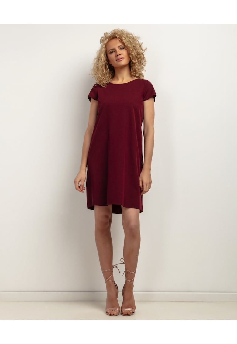 Rochie dreapta - cu pliu inversat T441
