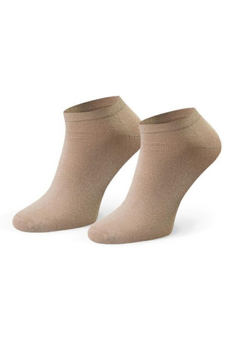 Sosete scurte bumbac S045 - Bej