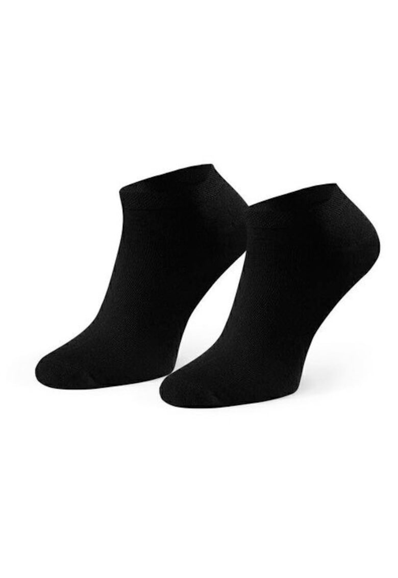 Sosete scurte din bambus S094 - Negru