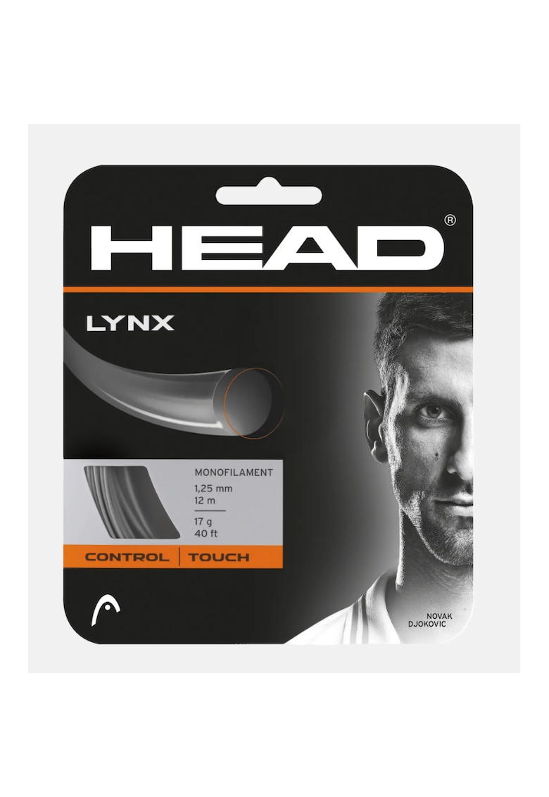 Snur tenis - Antracit - 1.20mm/12m - Lynx Monofilament Co-Poliester Control+Spin