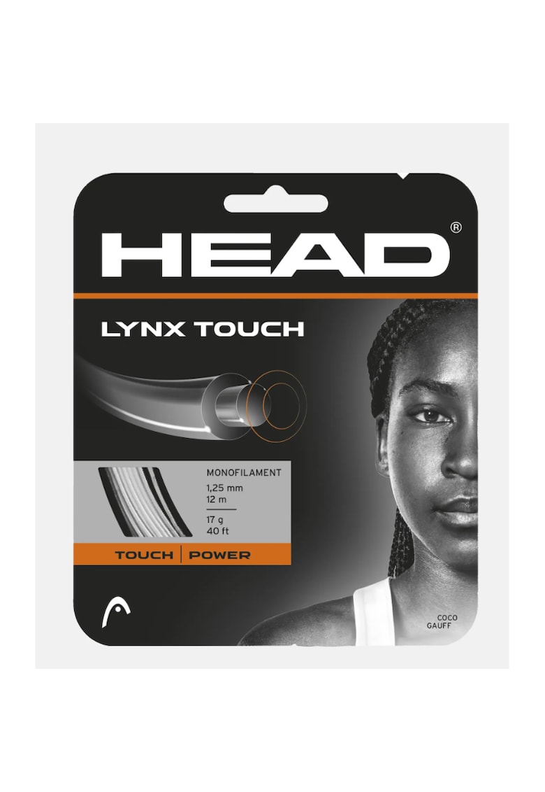 Snur tenis - Turcoaz - 1.25mm/12m - Lynx Touch Co-Poliester Control+Comfort+Feel snap-back hibrid