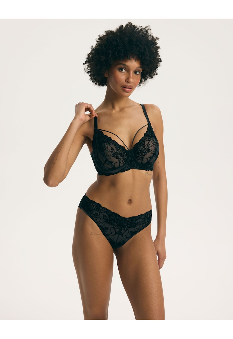 Chiloti dama - figi - Negru - Gabriela - Negru