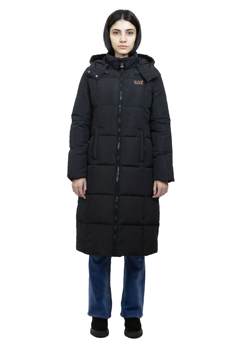 Jacheta Emporio Armani Mountain Winter W Long Jacket 6DTL01TN8AZ00210 - Negru