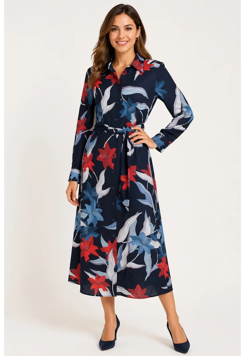 Rochie dama Q3BK27 M INTL Multicolor