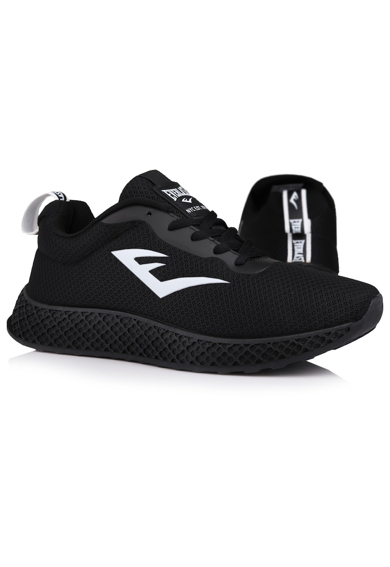 Pantofi sport barbati negru - antrenament zilnic - material respirabil