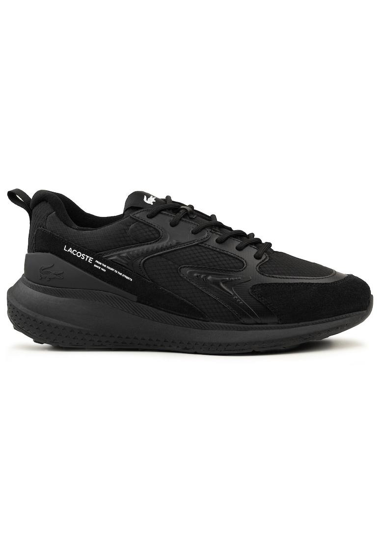 Pantofi sport barbati - L003 Eco Core Active - design modern - negru - piele ecologica/piele intoarsa