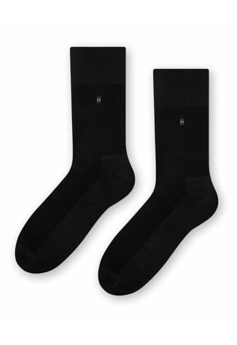 Sosete cu talpa flausata S003 - Negru