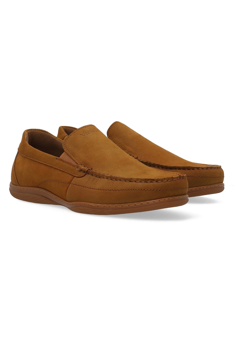 Mocasini de piele
