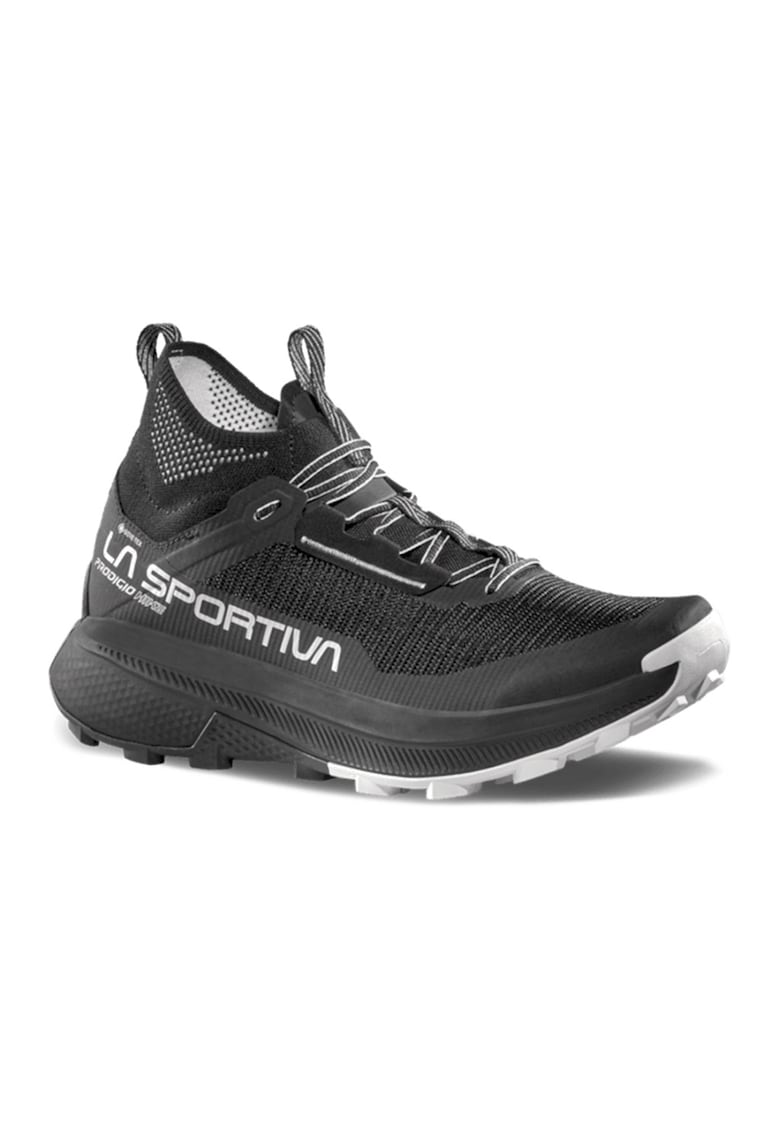 Pantofi mid-cut Prodigio pentru drumetii - Negru/Gri deschis