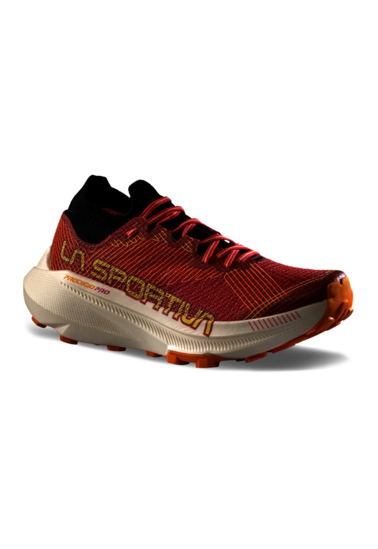 Pantofi slip-on Prodigio Pro cu model low-cut - pentru alergare - Portocaliu inchis/Alb murdar