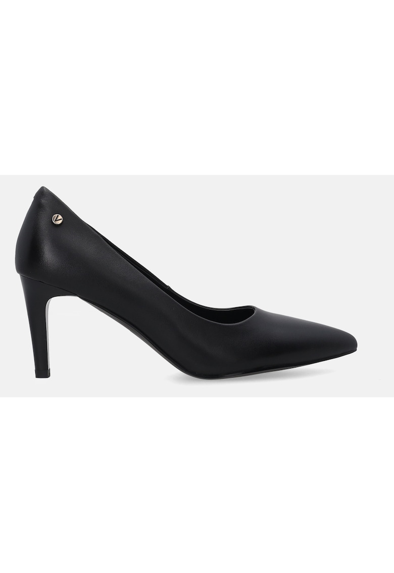 Pantofi stiletto din piele uni