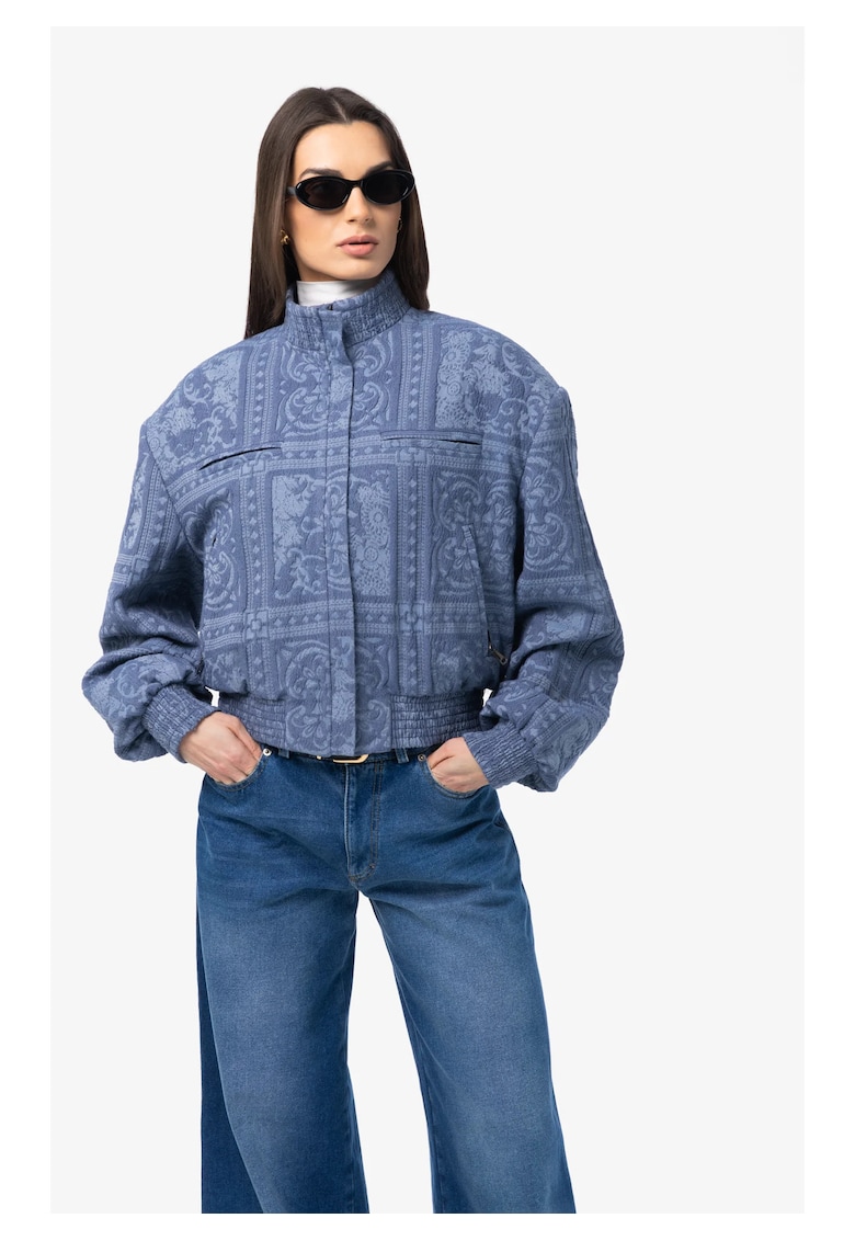 Jacheta bomber Lara - Albastru