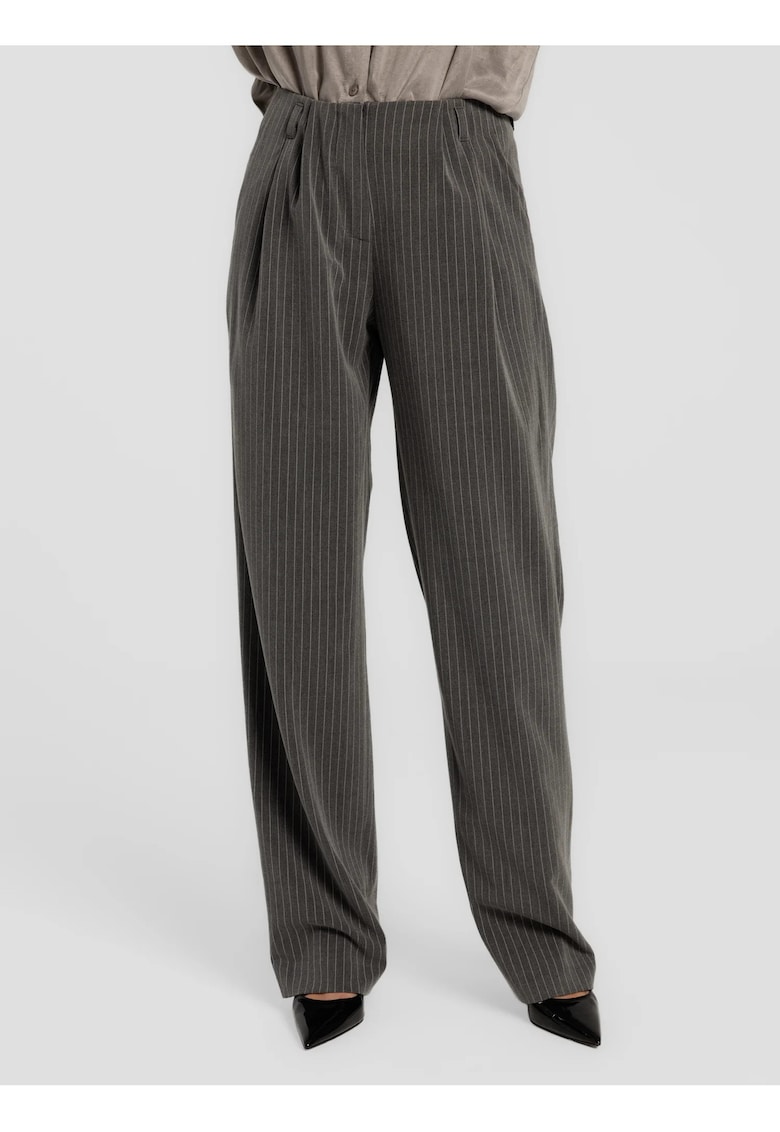 Pantaloni cu model cu dungi Gante - Gri