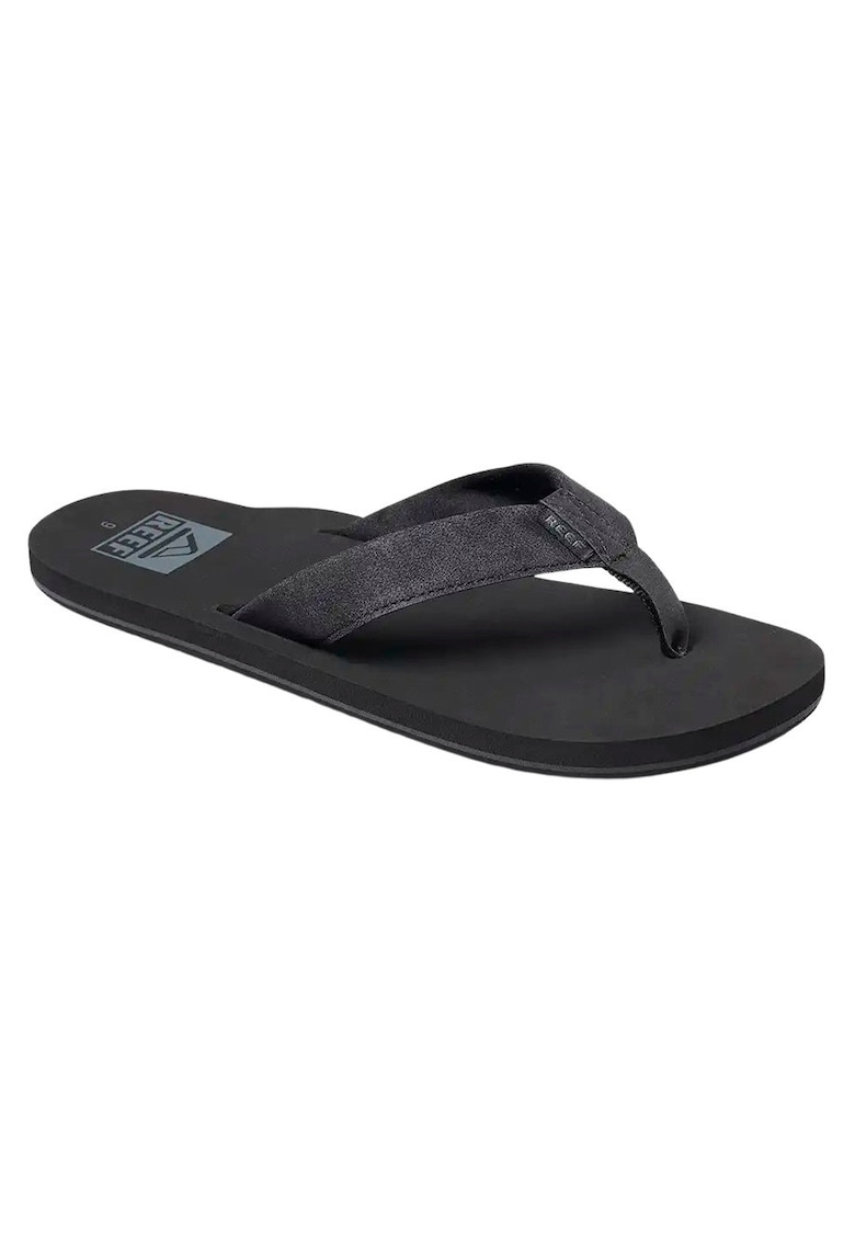 Papuci flip-flop cu bareta separatoare si model uni