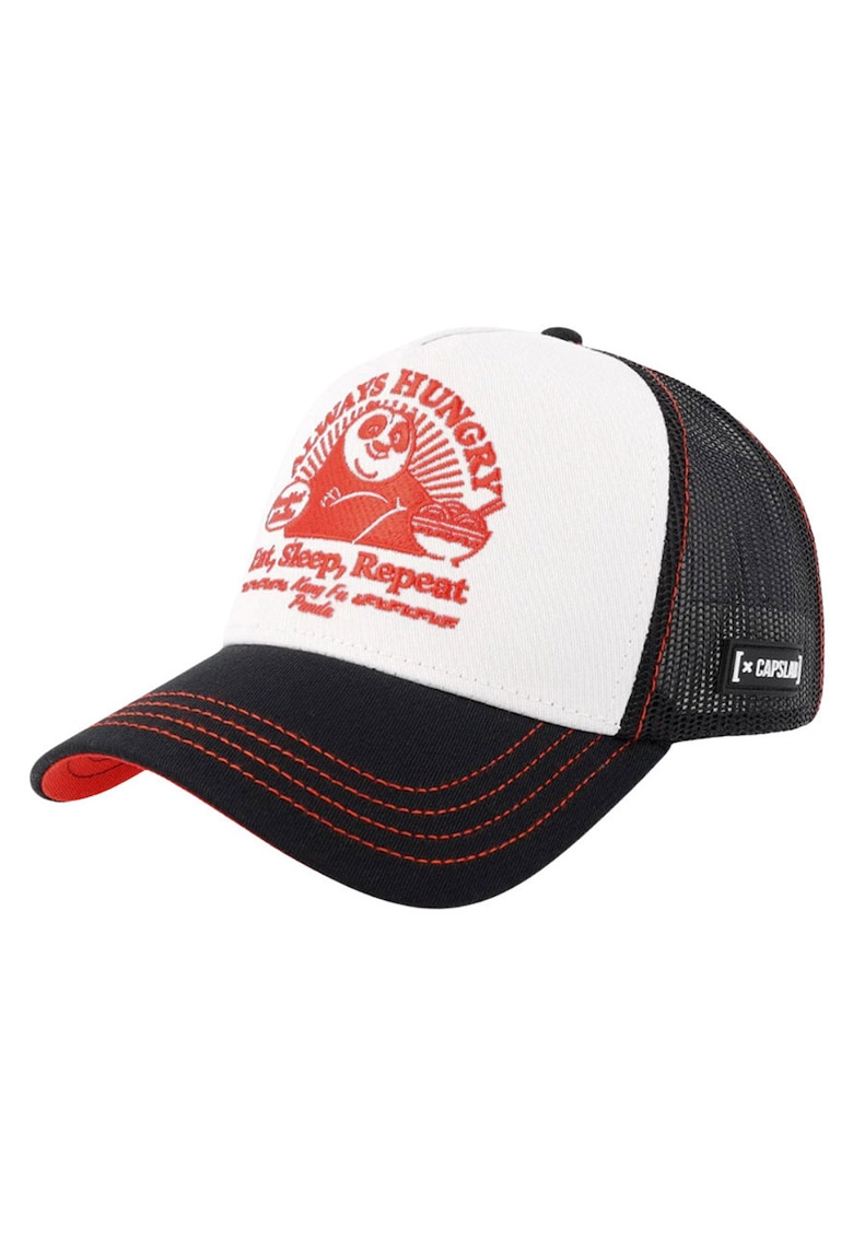 Sapca baseball unisex cu broderie contrastanta