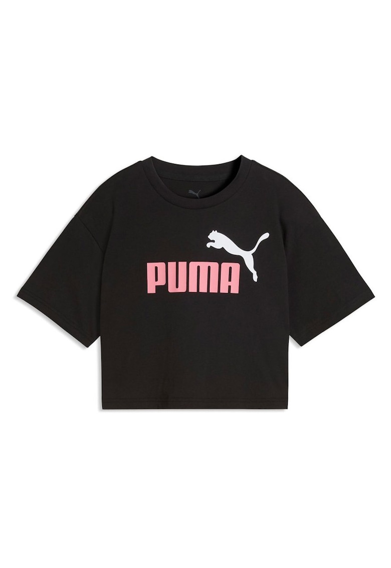 Tricou Essentials 2 Crop JR 686071-56 - Fete - Negru