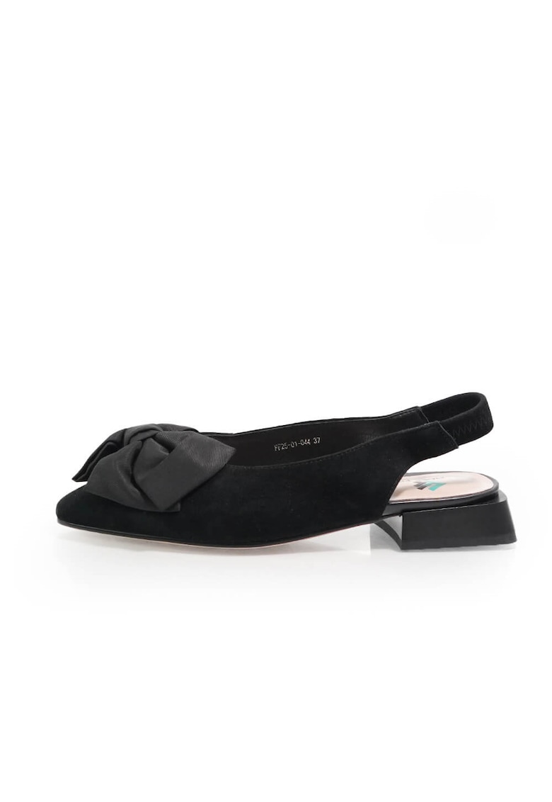 Pantofi Decupati 2501044 din piele naturala - Negru