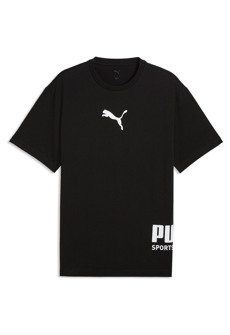 Tricou Sport Relaxed Graphic 692169-01 - Barbati - Negru