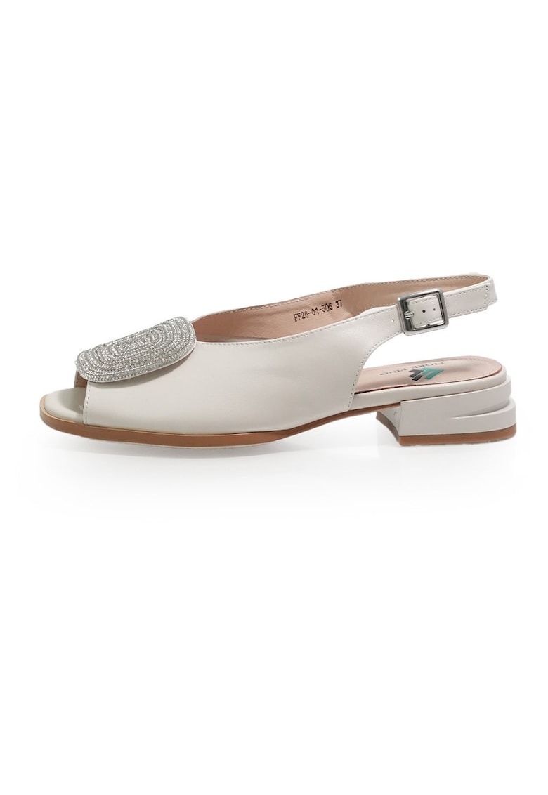 Sandale dama 2601506 din piele naturala - Bej