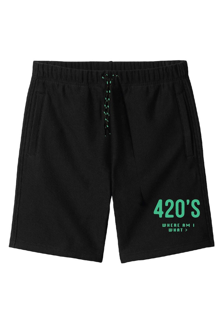 Pantaloni scurti din amestec de bumbac organic Test Subject 1