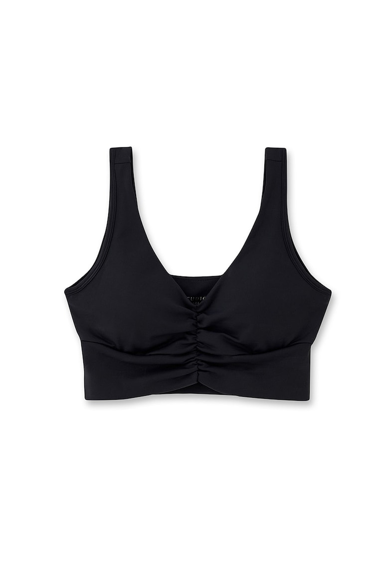 Sutien uni cu burete - Negru