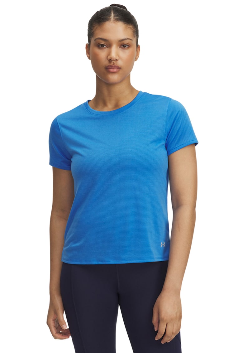 Tricou pentru alergare Launch - Albastru pastel
