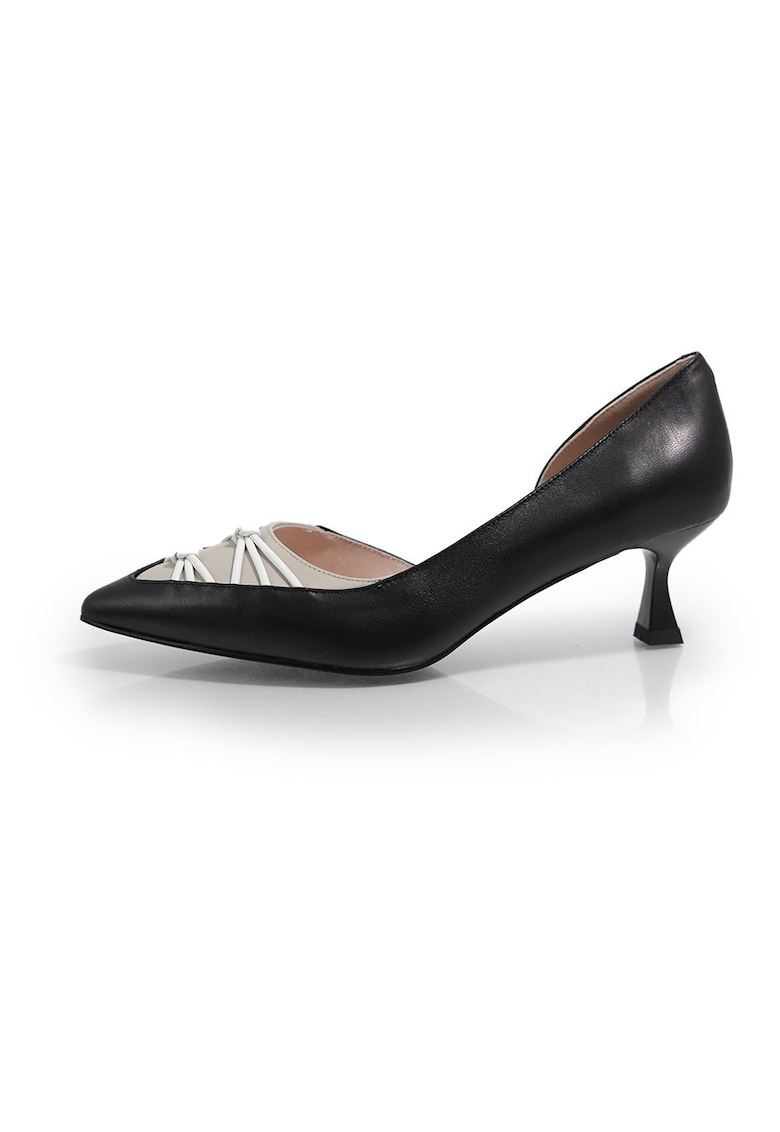 Pantofi Eleganti Fiore Finno 2603138 din piele naturala - Negru