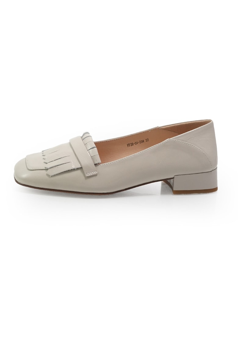 Pantofi 2604204 din piele naturala - Bej
