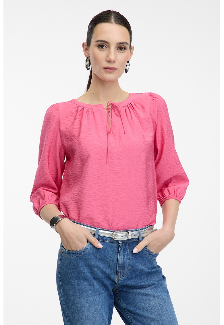 Bluza cu maneci 3/4 - Roz