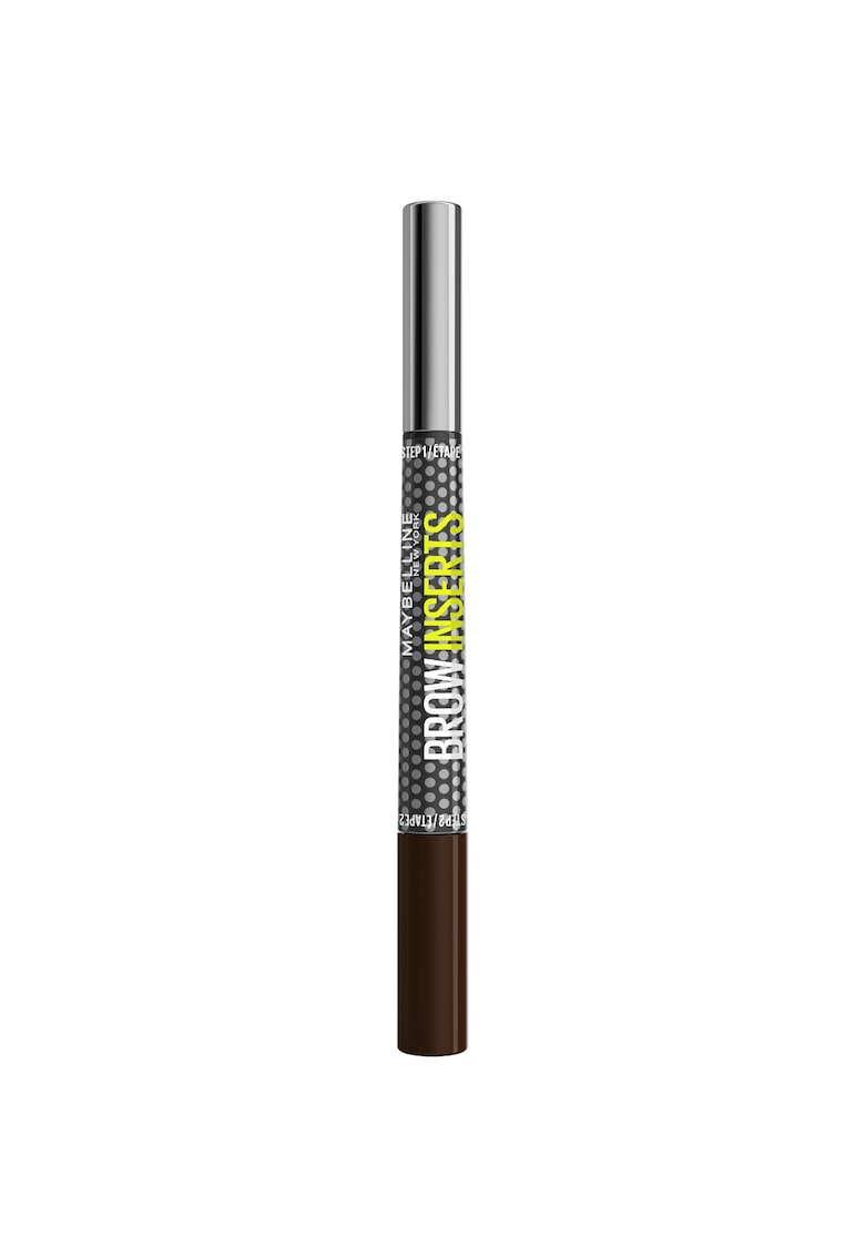 Carioca si gel de sprancene 2-in-1 Maybelline Brow Insert - Ash Brown