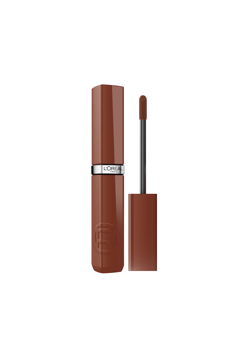 Ruj lichid cu stralucire de lac - rezistent la transfer Infaillible Laque Resistance - 4.3 ml - Brown Espresso