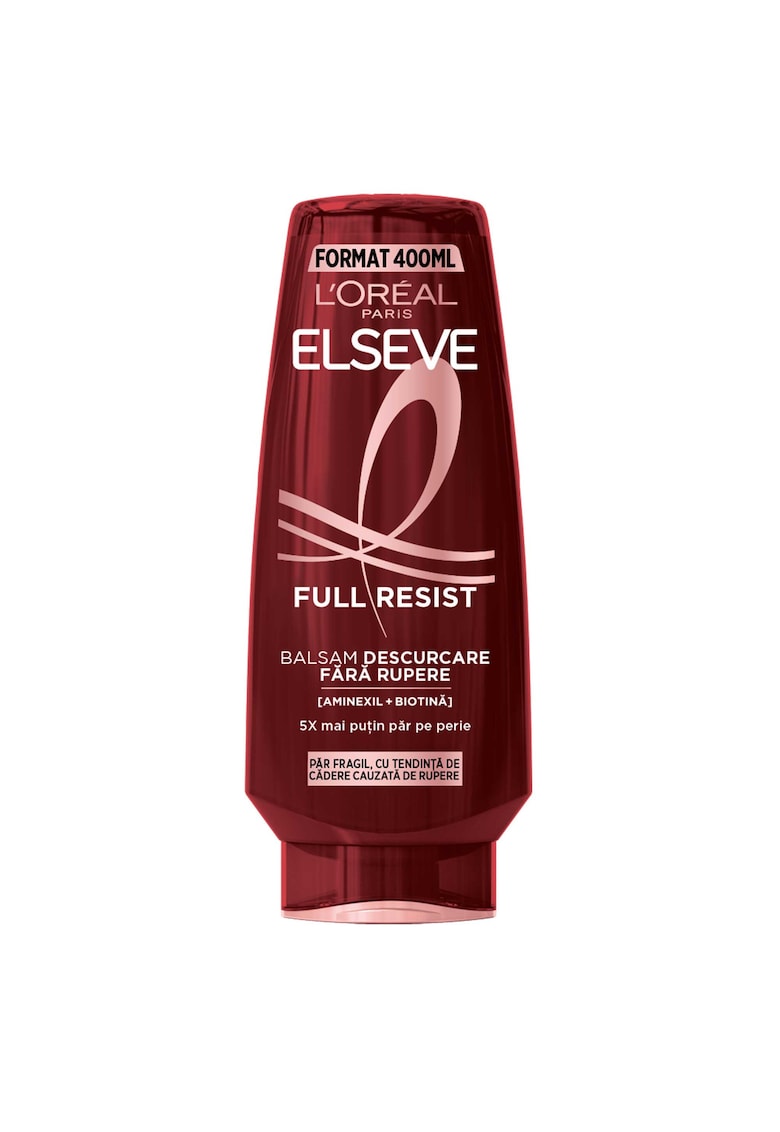 Balsam Elseve Arginine Resist x3 pentru par fragil cu tendinta de cadere - 400 ml