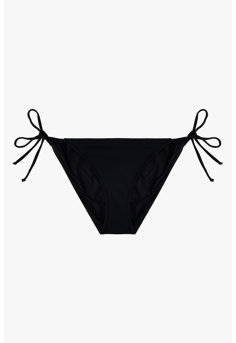 Slip cu prinderi laterale - Negru