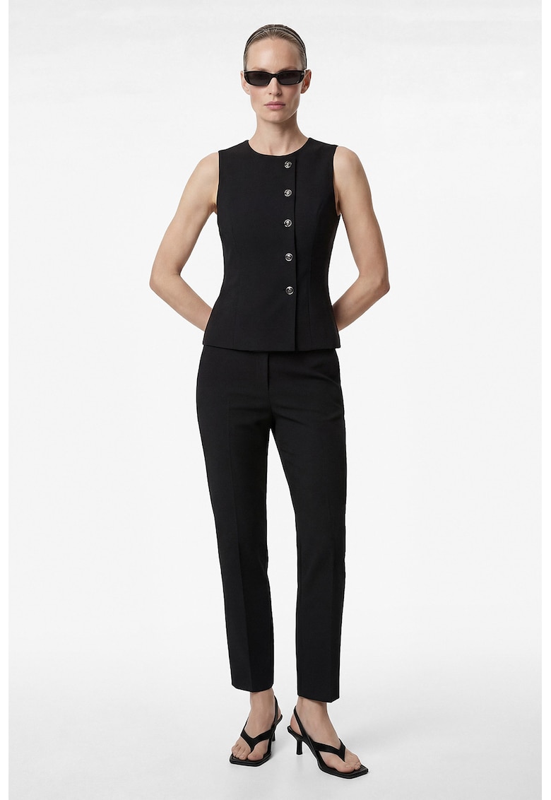 Pantaloni slim fit - Negru