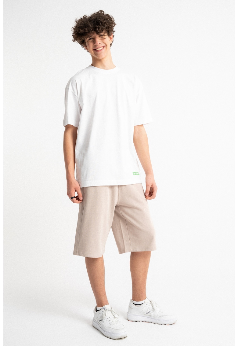 Pantaloni scurti cu buzunare - Bej
