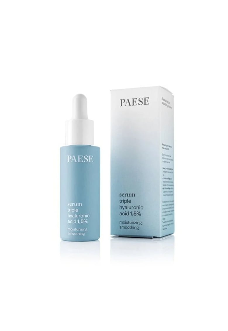 Serum cu Triplu Acid Hialuronic 1 -5% pentru Hidratare Intensa - 30 ml