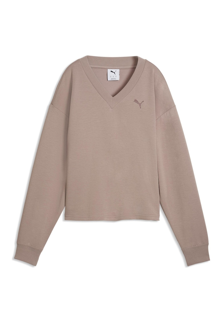 Bluza ESS ELEVATED Comfort V-neck Crew DK 69181688